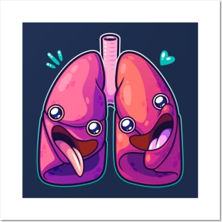 Happy Lungs Posters and Art